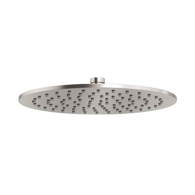 MONSOON Round Shower Head Brushed Nickel 300mm