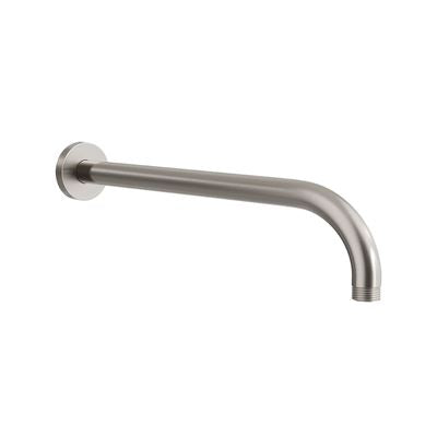 SPIN Shower Arm Brushed Nickel 400mm