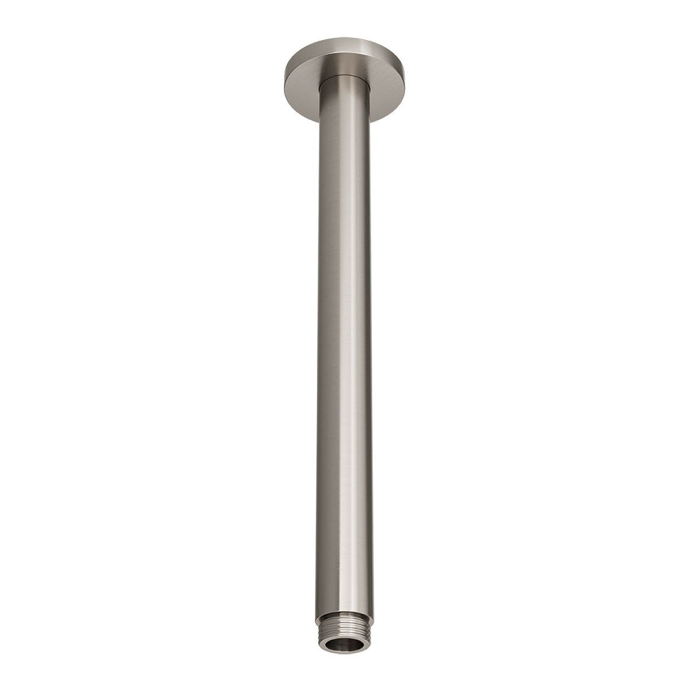 SPIN Ceiling Dropper Brushed Nickel 300mm