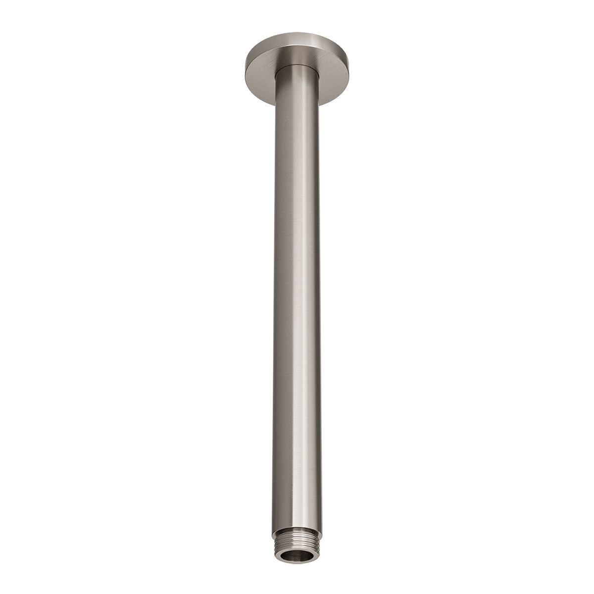 SPIN Ceiling Dropper Brushed Nickel 300mm