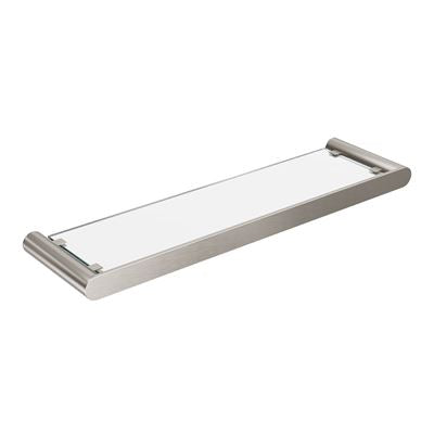 EDEN Glass Shelf Brushed Nickel
