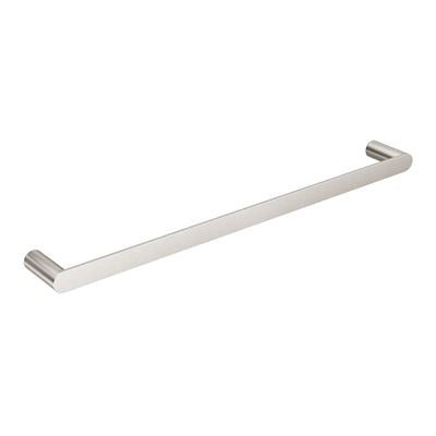 EDEN Single Towel Rail Brushed Nickel 600mm
