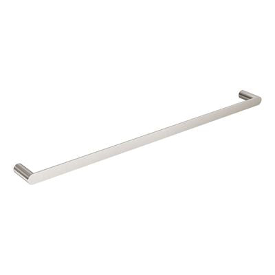 EDEN Single Towel Rail Brushed Nickel 800mm