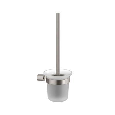 EDEN Toilet Brush Holder Brushed Nickel