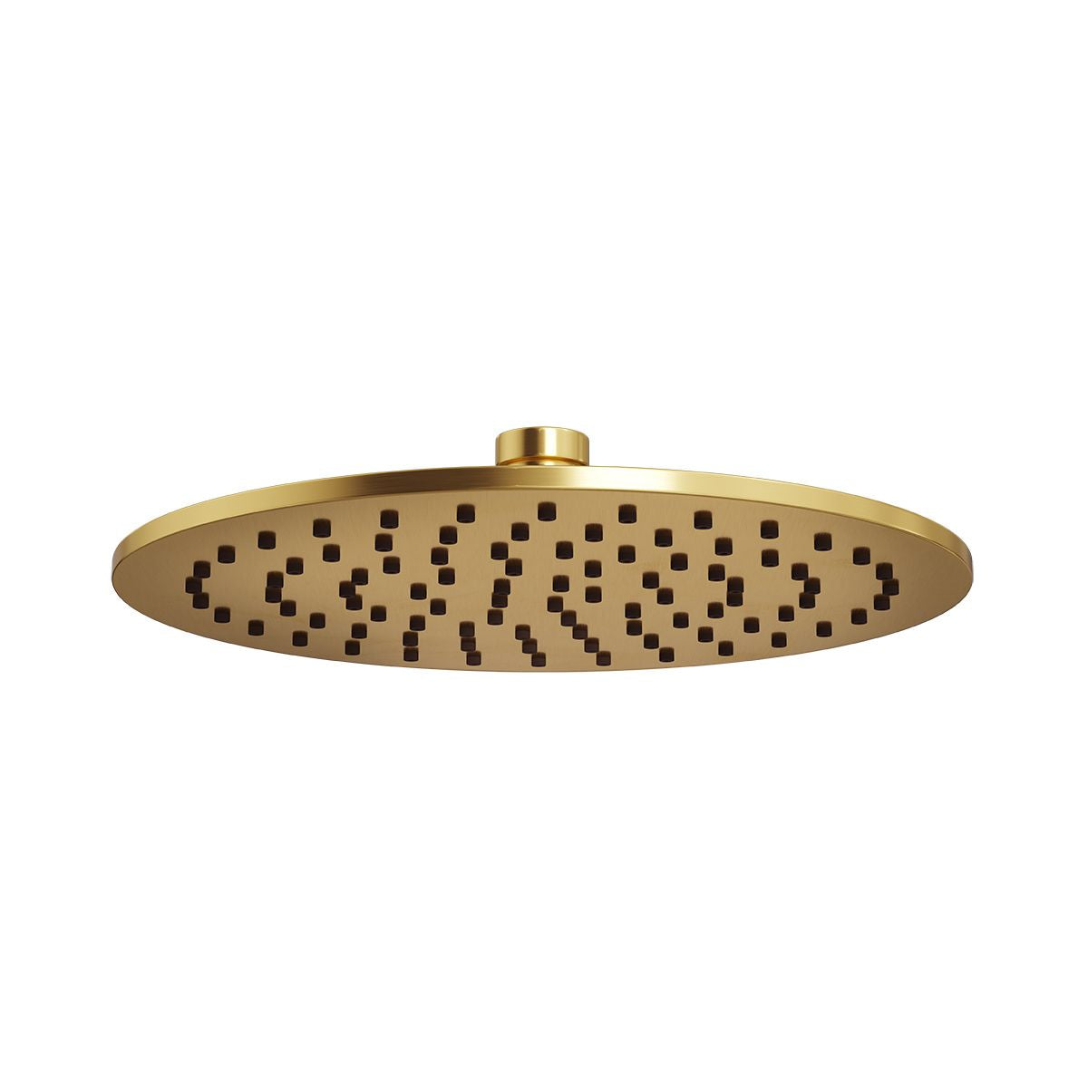 MONSOON Round Shower Head Brushed Brass 250mm