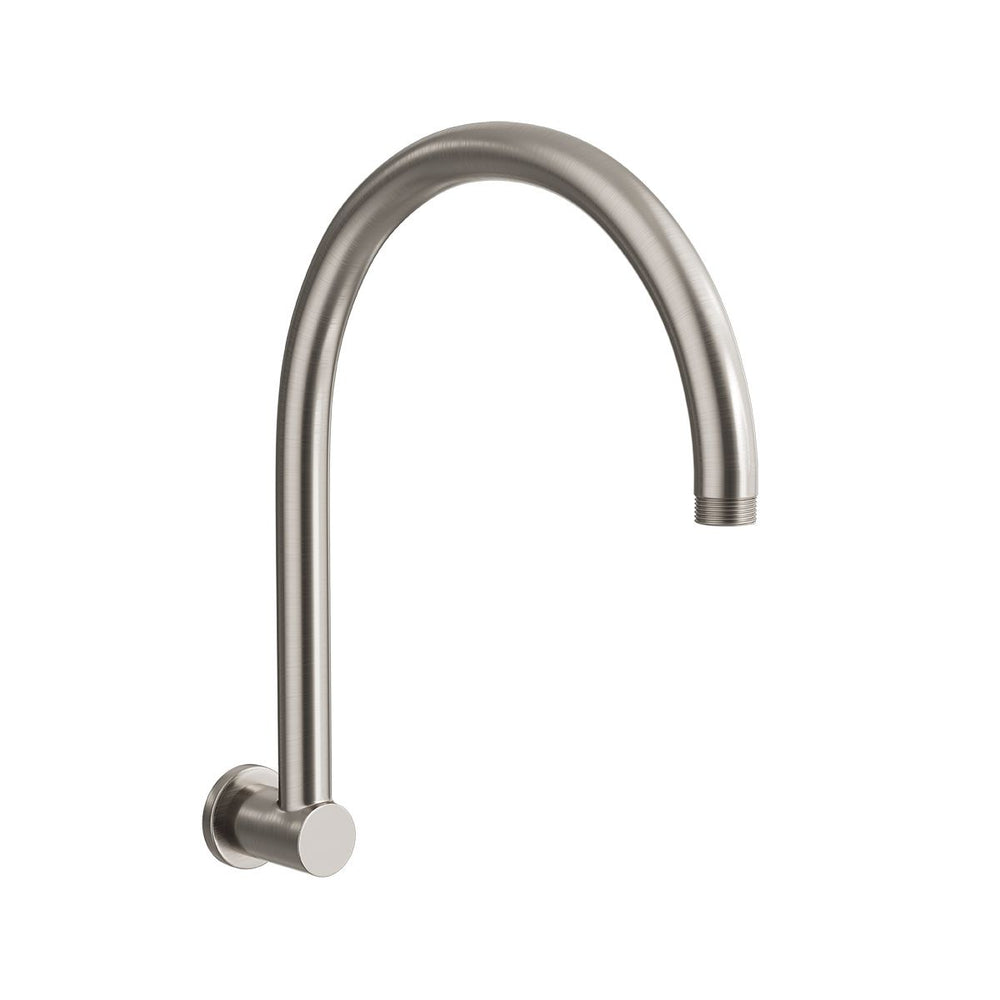 SPIN Gooseneck Shower Arm Brushed Nickel