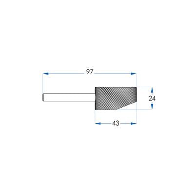 MESH Pin Handle Chrome