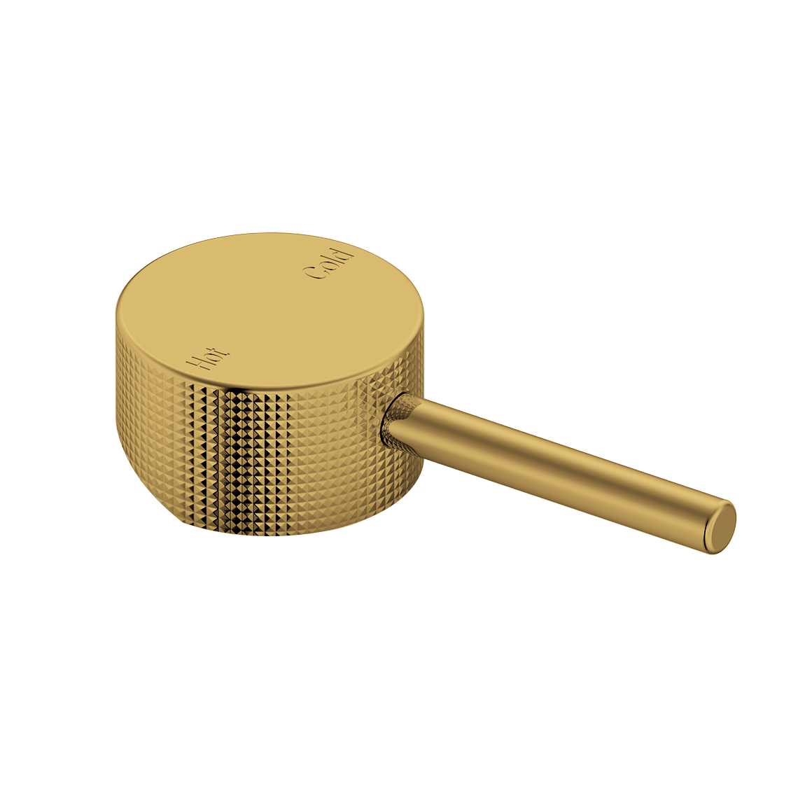 MESH Pin Handle Brushed Brass
