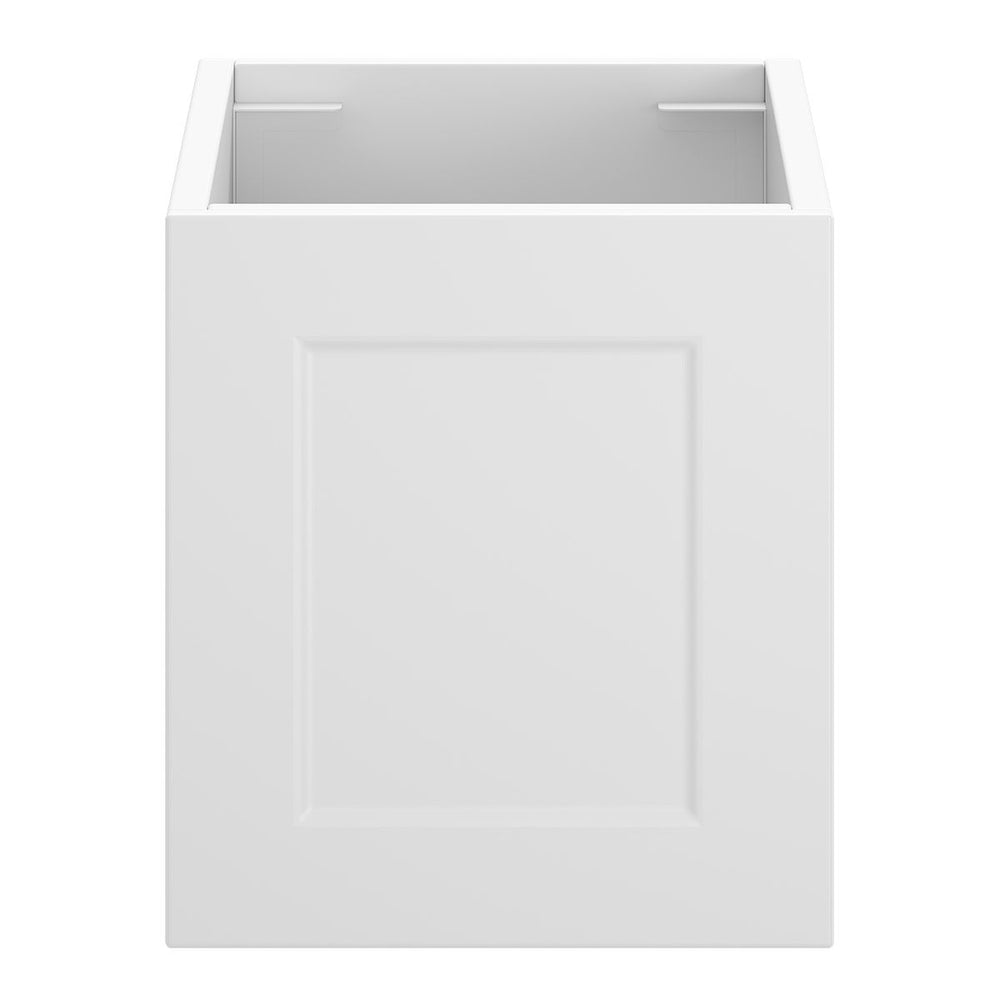 BOSTON Wall Hung Vanity 300mm Matte White, front view
