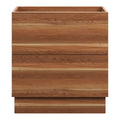 COMO Floor Mount Vanity 750mm Timber Laminate, front view
