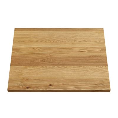 MADERA Solid White Oak Timber Vanity Top 600mm
