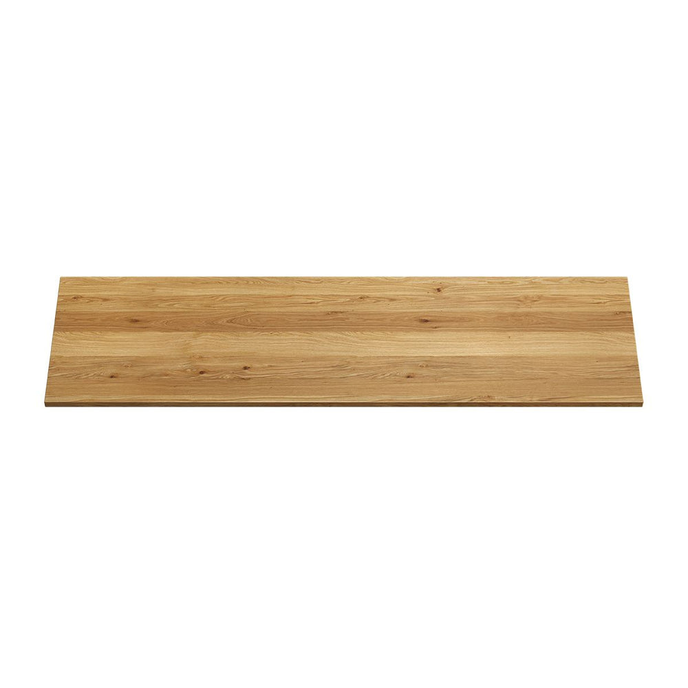 MADERA Solid White Oak Timber Vanity Top 1800mm