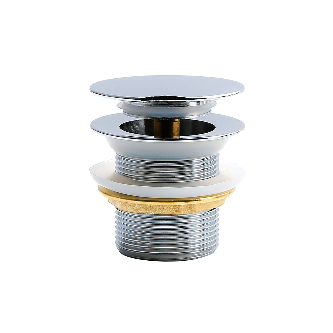 TURN DOWN 40mm Waste Without Overflow Chrome 40x60mm
