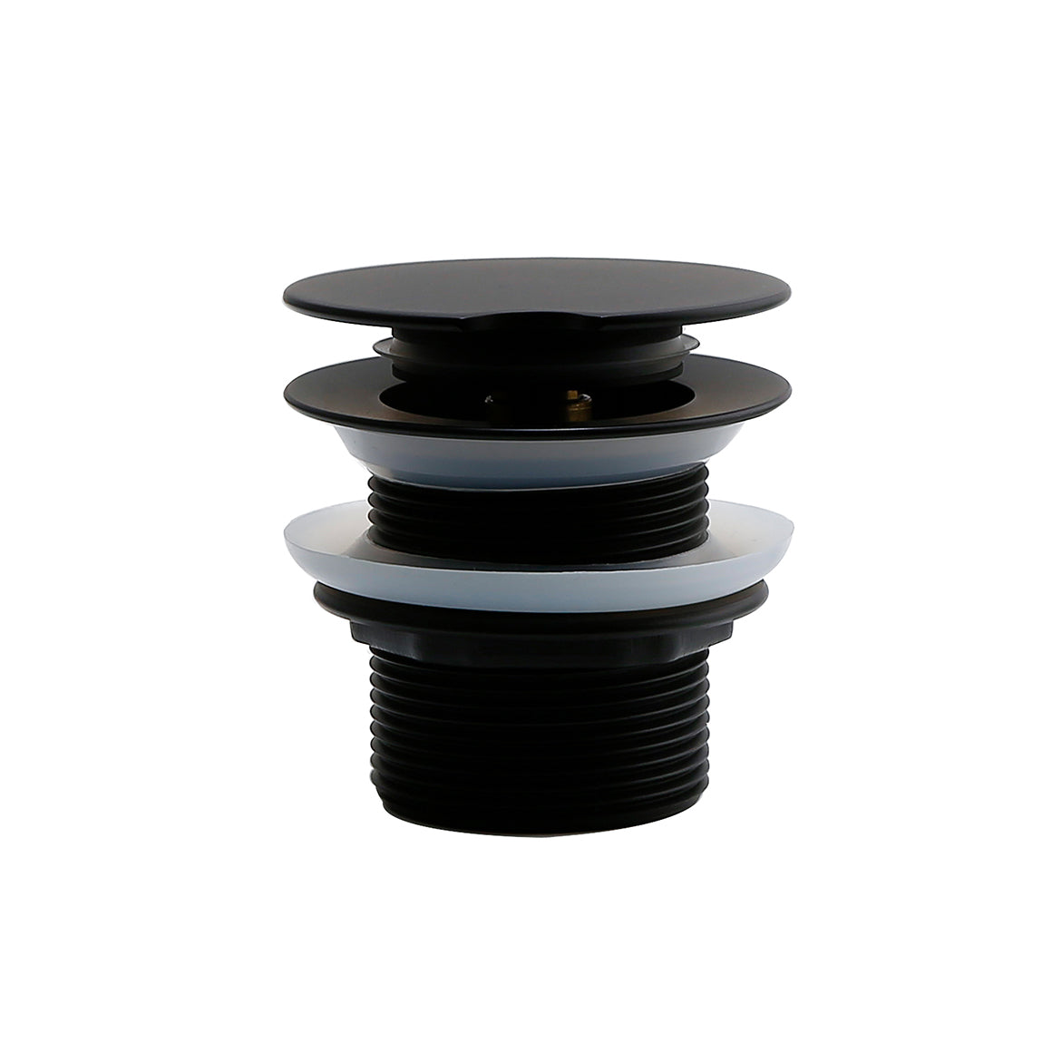 TURN DOWN 40mm Waste Without Overflow Matte Black 40x60mm