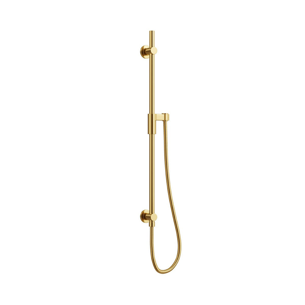 MODO Shower Rail Brushed Brass 850mm