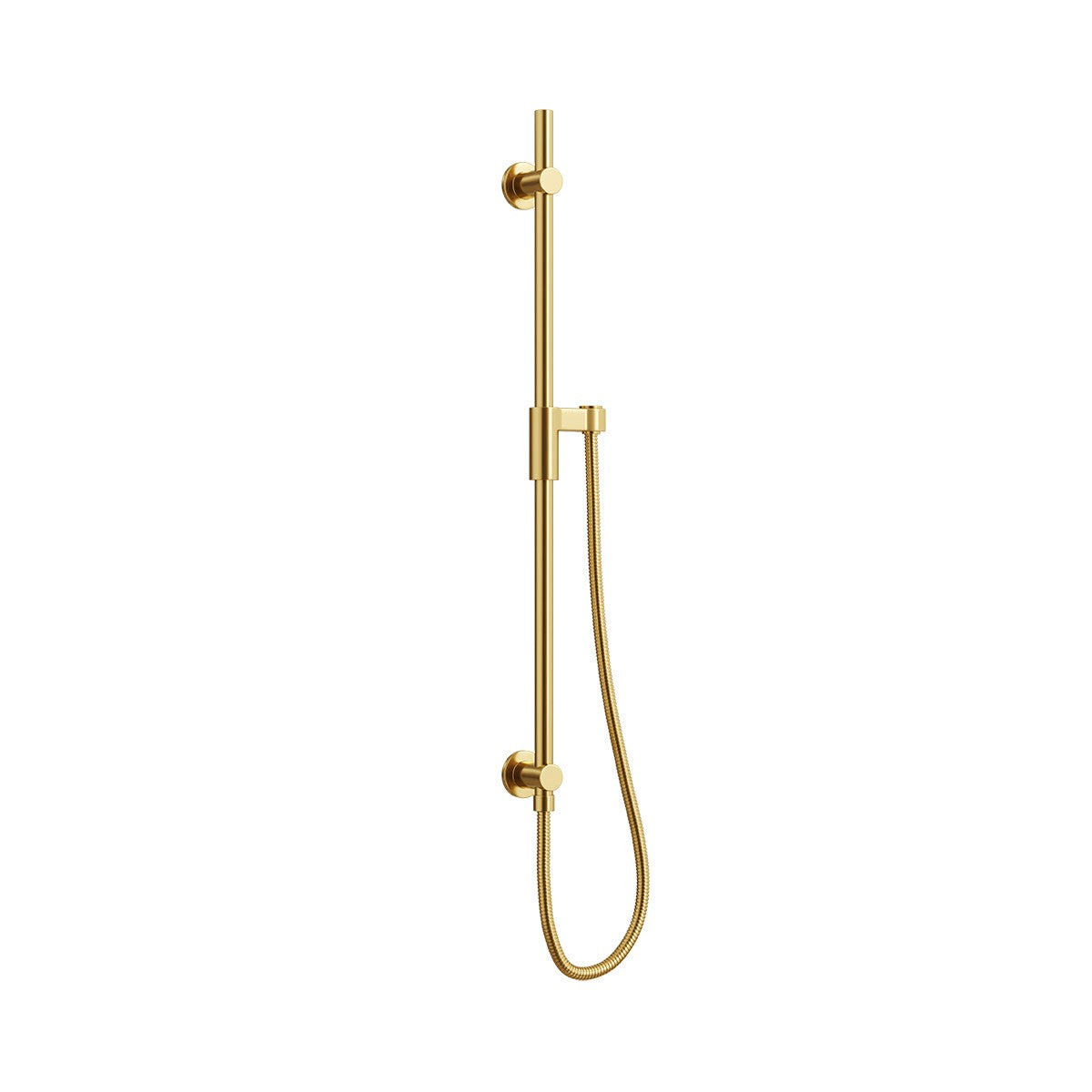 MODO Shower Rail Brushed Brass 850mm