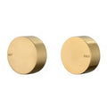 SPIN In Wall Top Assemblies Set Brushed Brass