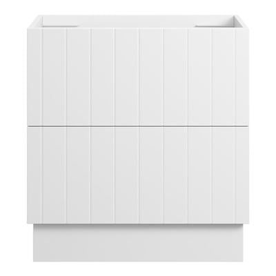 VENICE Floor Mount Vanity 750mm Matte White