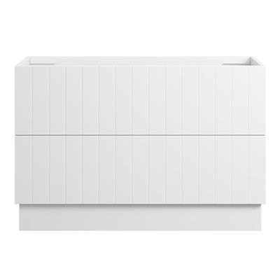VENICE Floor Mount Vanity 1200mm Matte White