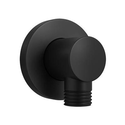 SPIN Shower Elbow Matte Black