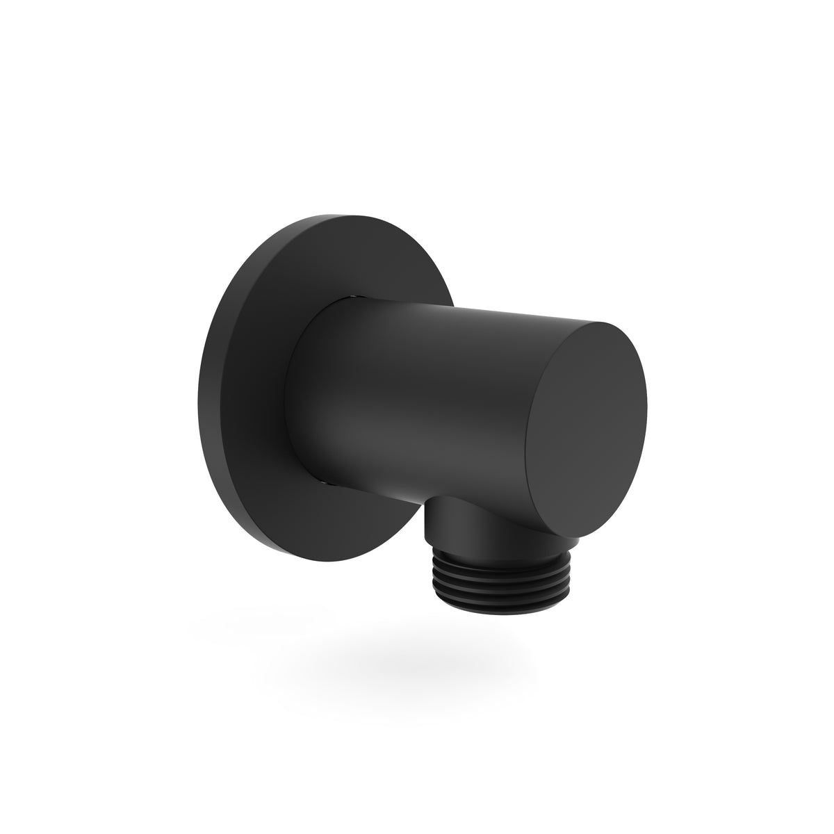 SPIN Shower Elbow Matte Black