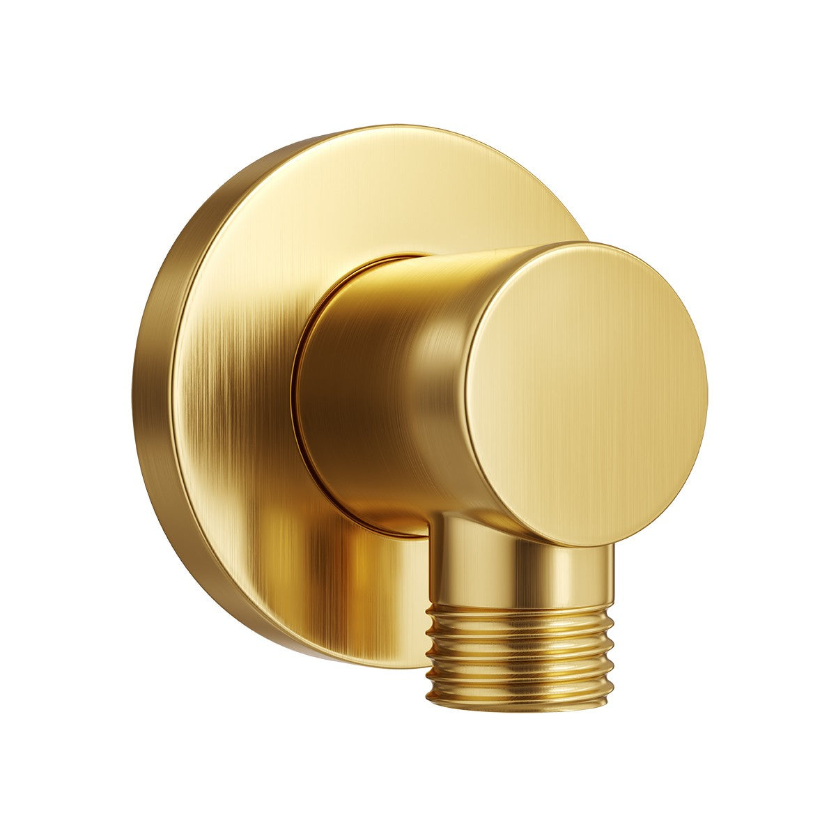 SPIN Shower Elbow Brushed Brass
