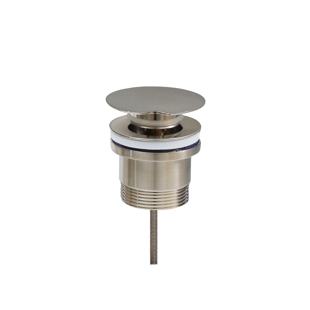 TURN DOWN Basin Waste Brushed Nickel 32/40mm