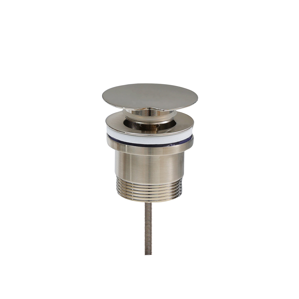 TURN DOWN Basin Waste Brushed Nickel 32/40mm