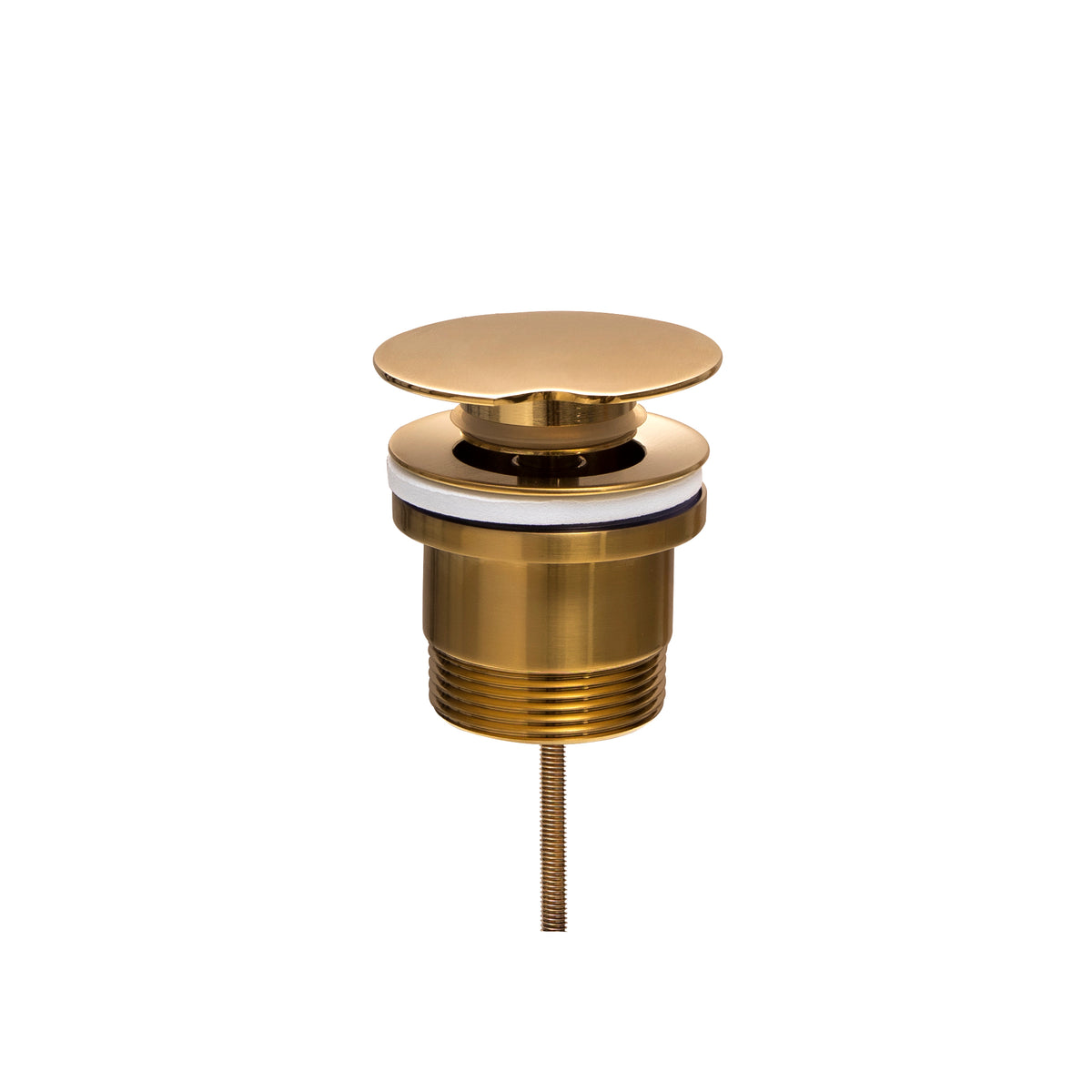 TURN DOWN Basin Waste Brushed Brass 32/40mm