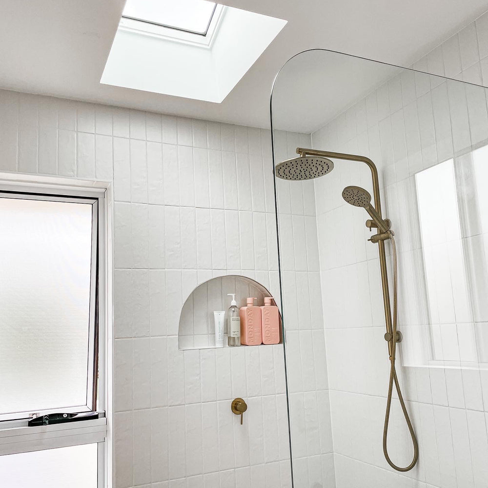 Frameless Radius Glass Panel 900X2100x10mm
