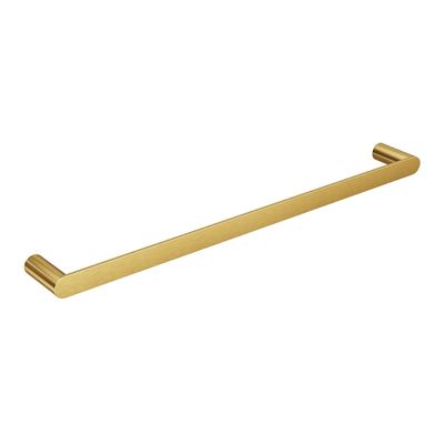 EDEN Single Towel Rail Brushed Brass 600mm