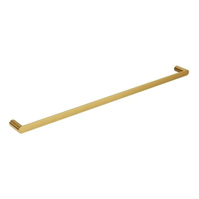 EDEN Single Towel Rail Brushed Brass 900mm