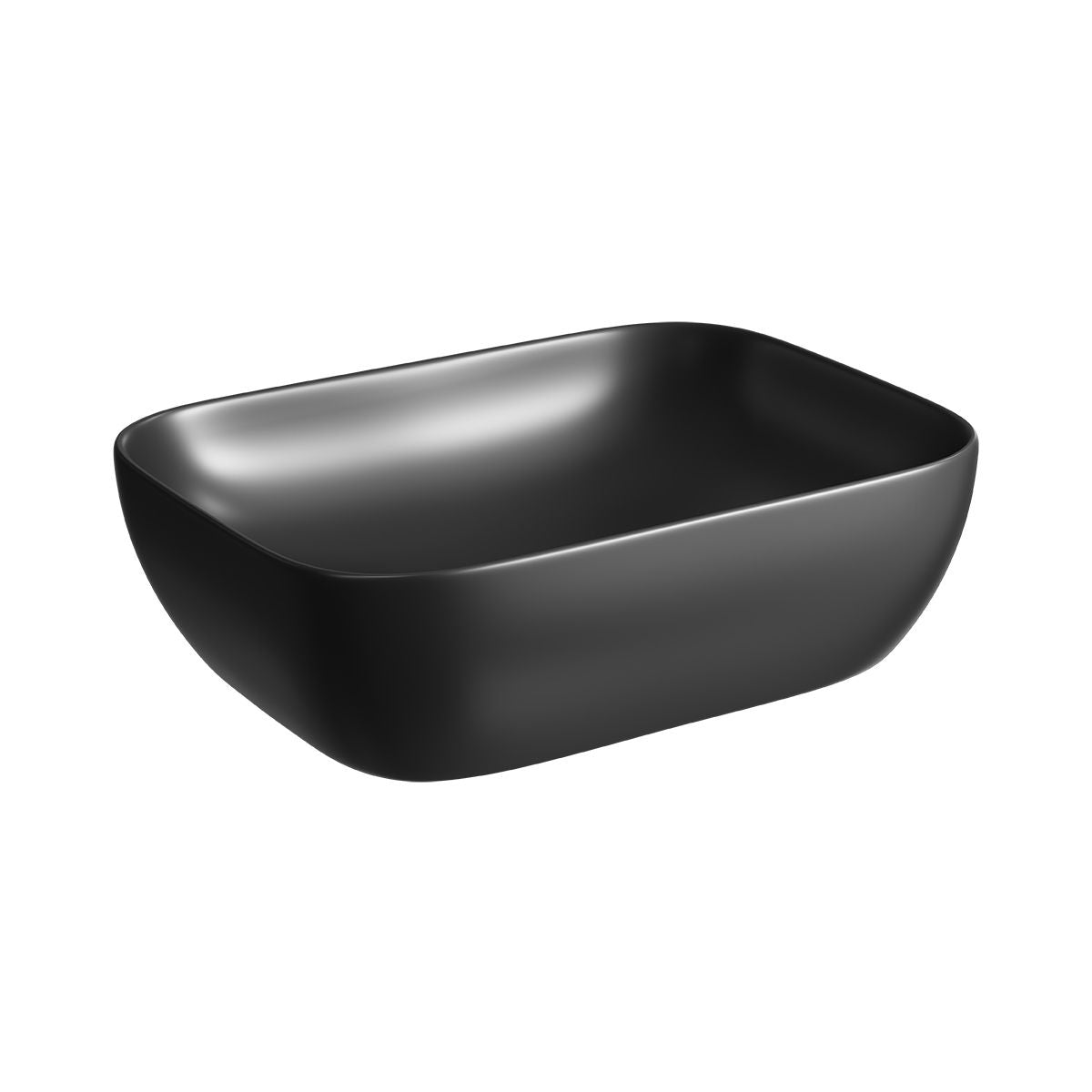 BYRON Bench Mount Basin Matte Black