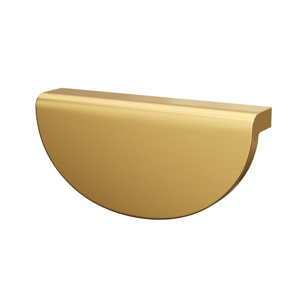 MOON Pull Handle 100mm Brushed Brass (each)