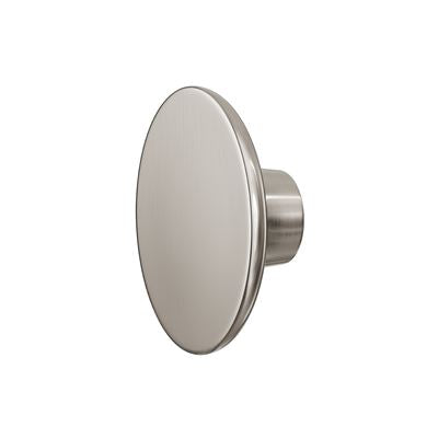 DISH Round Knob Handle 65mm Brushed Nickel (each)