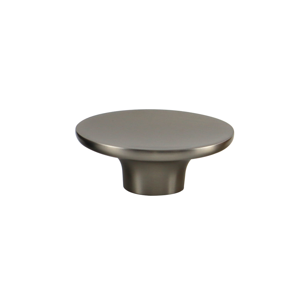 DISH Round Knob Handle 65mm Brushed Nickel (each)