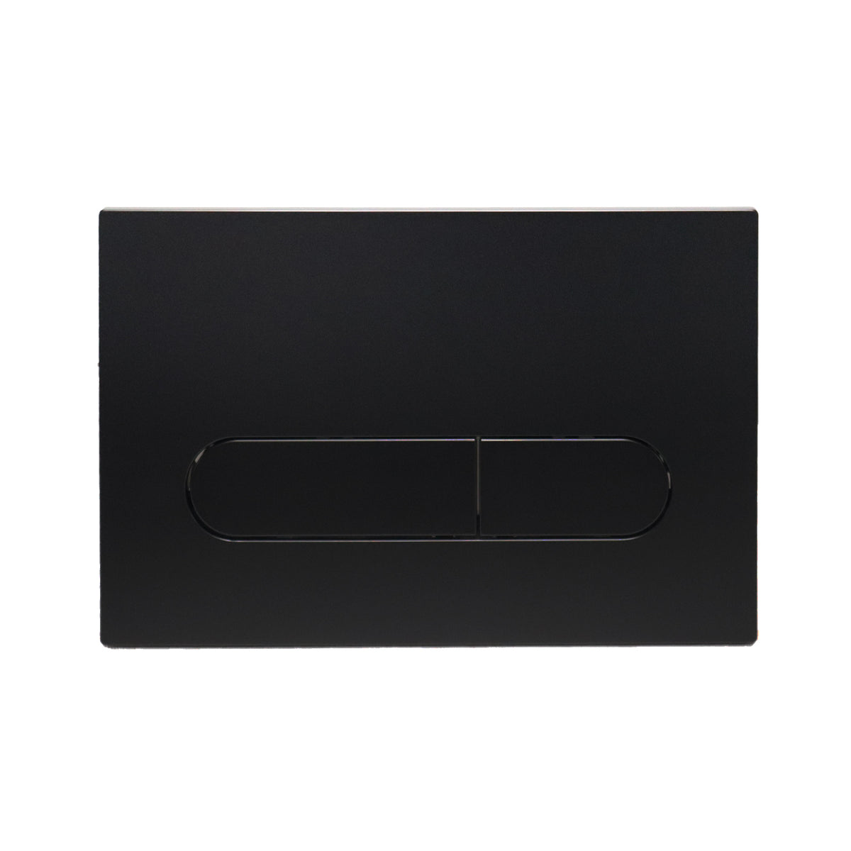 OLLIE Push Plate for Pneumatic Cistern Matte Black 236x152mm