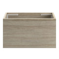 EDEN Wall Hung Modular Vanity 600mm Oak Laminate, front view