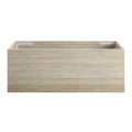 EDEN Wall Hung Modular Vanity 900mm Oak Laminate, front view