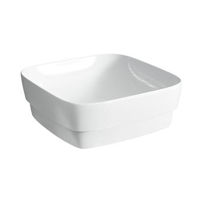 OMEGA Square Inset Basin Gloss White