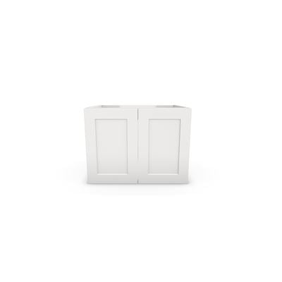 OLIVER Wall Hung Hamptons Vanity 600mm Matte White