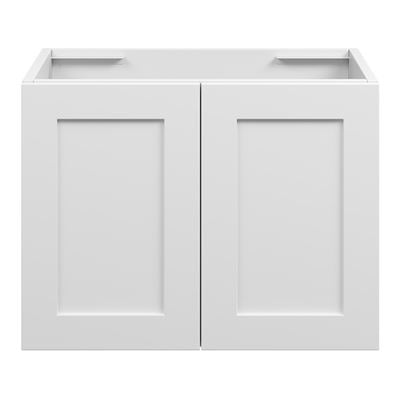 OLIVER Wall Hung Hamptons Vanity 600mm Matte White