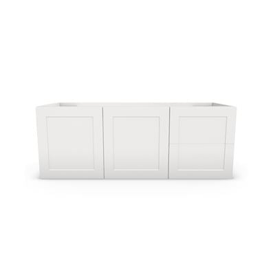 OLIVER Wall Hung Hamptons Vanity 1200mm Matte White