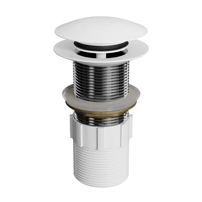 DOME POP UP Waste Without Overflow Matte White 32x80mm