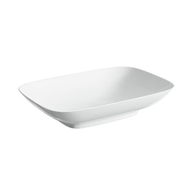 CHARLOTTE Bench Mount Basin Gloss White