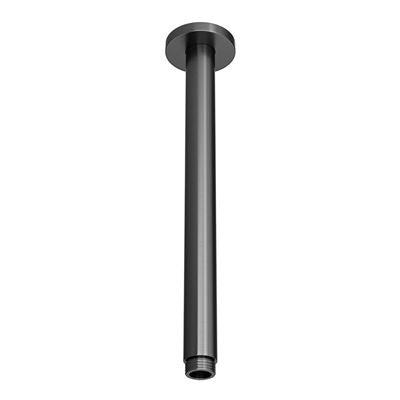 SPIN Ceiling Dropper Gunmetal 300mm