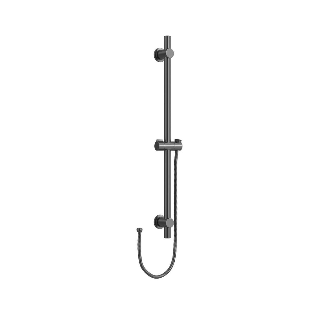 SPIN Shower Rail Gunmetal 700mm