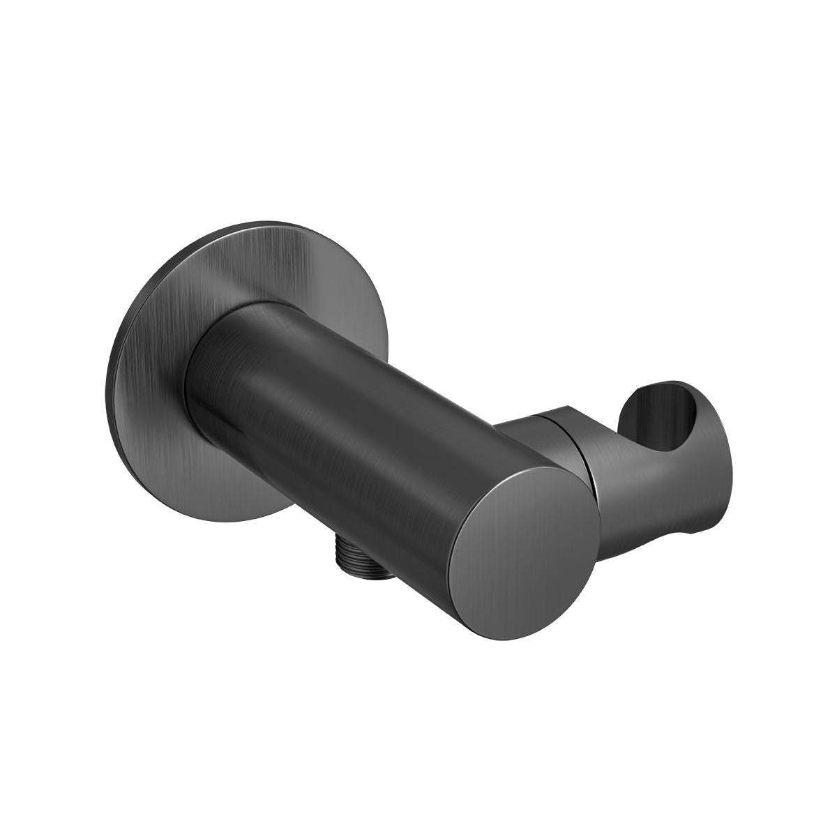 SPIN Shower Elbow with Hand Shower Bracket Gunmetal