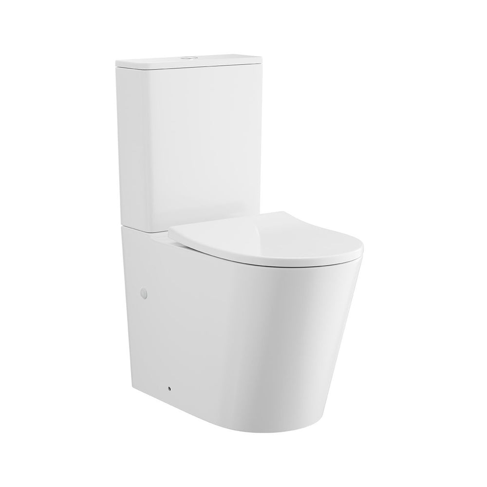 JASPER Tornado Wall Faced Toilet Suite, front view
