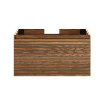 PARALLELO Wall Hung Vanity 750mm Walnut